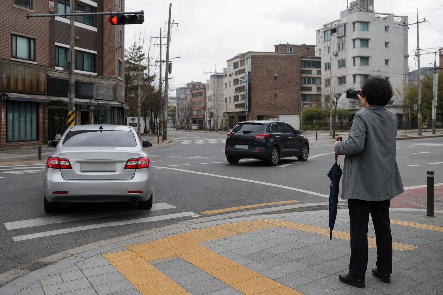 교통사고 보험사 재무정보 자료 확인 장면