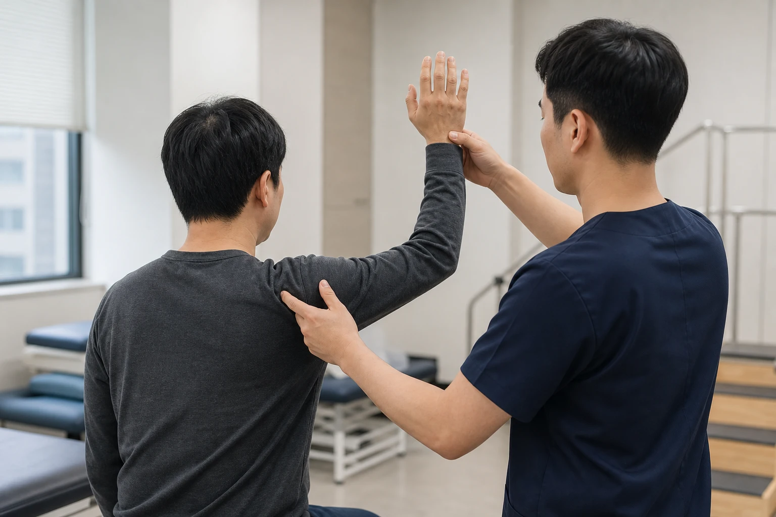교통사고 후유장해 합의금 자료 확인 장면